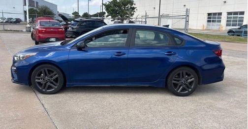 Deep Sea Blue 2021 Kia Forte GT-Line