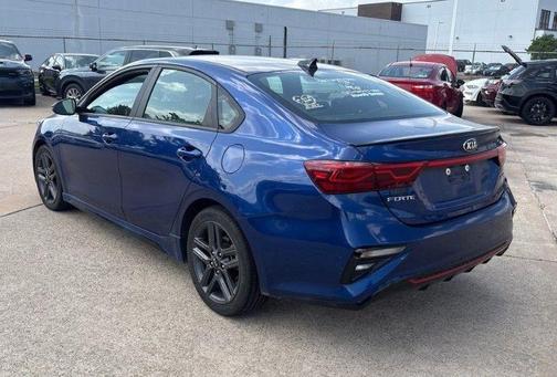 Deep Sea Blue 2021 Kia Forte GT-Line