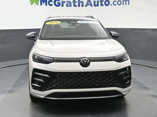 Ascot Grey With Black Roof 2026 Volkswagen Tiguan 2.0T SE R-Line Black