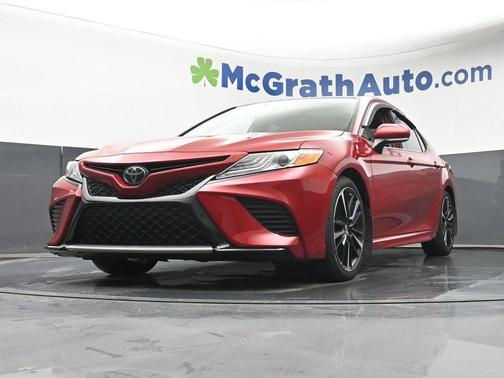 Red 2020 Toyota Camry XSE