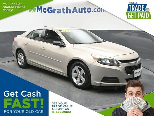 Champagne Silver 2015 Chevrolet Malibu 1LS