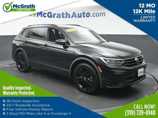 2022 Volkswagen Tiguan 2.0T SE R-Line Black