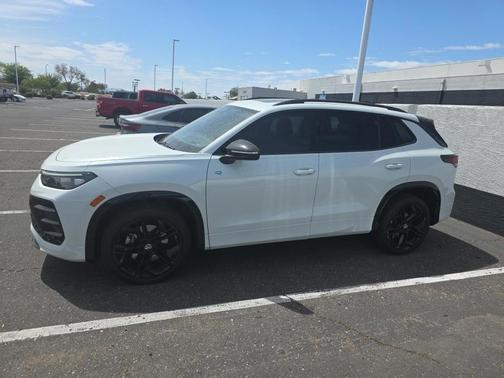 Opal White Pearl Effect 2025 Volkswagen Tiguan 2.0T SE R-Line Black