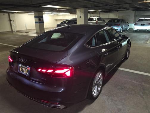 Manhattan Gray Metallic 2023 Audi A5 40 Premium