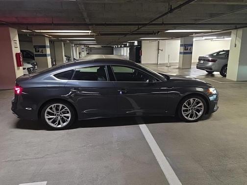 Manhattan Gray Metallic 2023 Audi A5 40 Premium