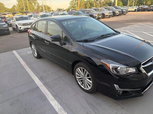 Crystal Black Silica 2016 Subaru Impreza 2.0i Limited