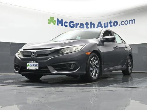 Gray 2016 Honda Civic EX