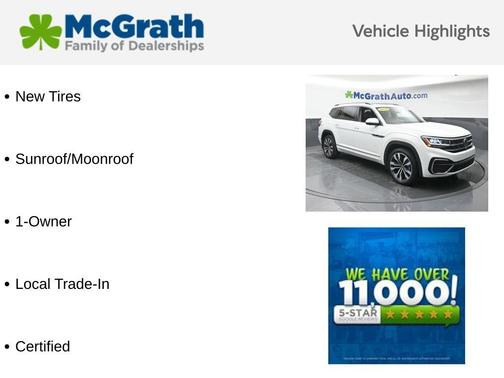 2022 Volkswagen Atlas 3.6L SEL Premium R-Line