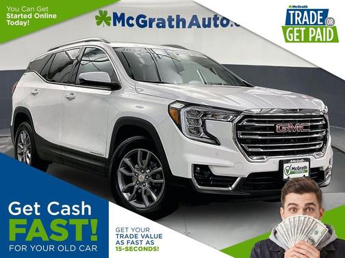 Summit White 2024 GMC Terrain SLT