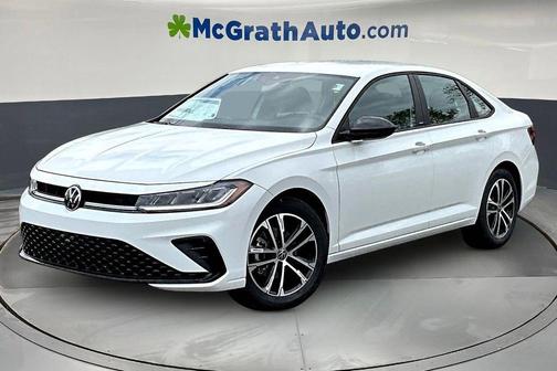 Pure White 2026 Volkswagen Jetta 1.5T Sport