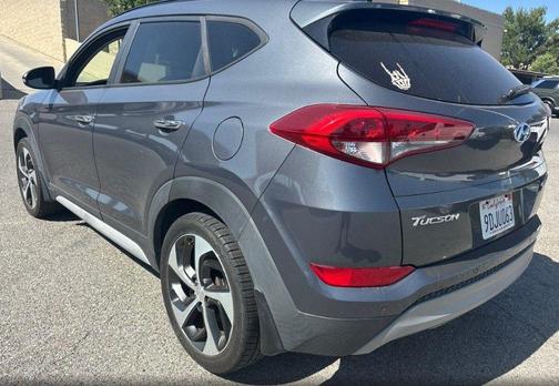 Coliseum Gray 2018 Hyundai TUCSON Limited