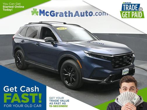 Still Night Pearl 2024 Honda CR-V Hybrid Sport-L