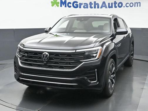 Deep Black Pearl Effect 2026 Volkswagen Atlas Cross Sport 2.0T SEL Premium R-Line