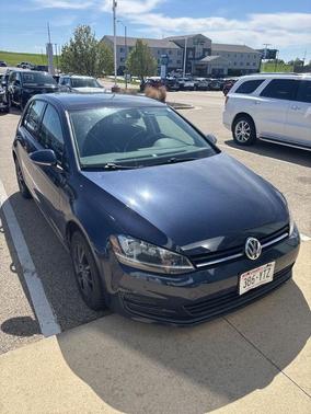 Night Blue Metallic 2016 Volkswagen Golf TSI SE 4-Door