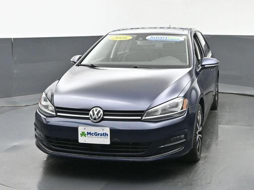 Night Blue Metallic 2016 Volkswagen Golf TSI SE 4-Door