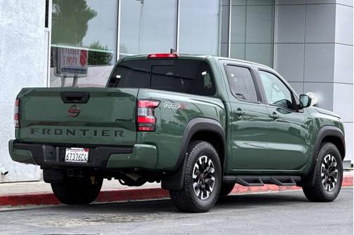 Tactical Green Metallic 2023 Nissan Frontier PRO-X
