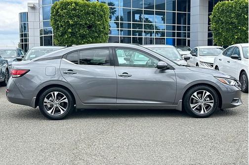 Gun Metallic 2023 Nissan Sentra SV