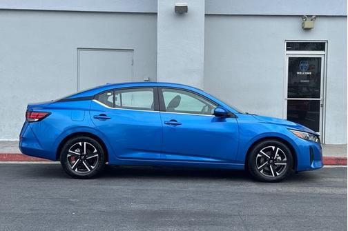 Electric Blue Metallic 2024 Nissan Sentra SV
