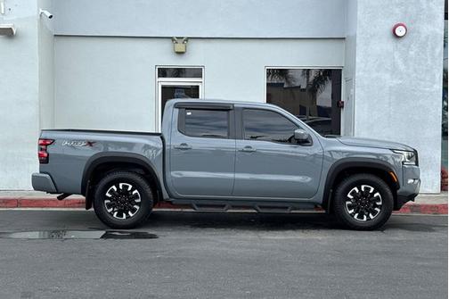 Boulder Gray Metallic 2024 Nissan Frontier PRO-X