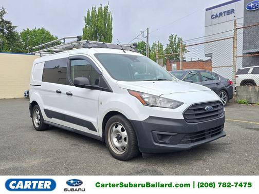 Frozen White 2021 Ford Transit Connect XL