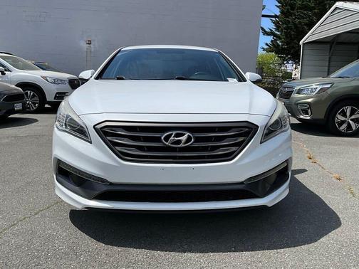 Quartz White Pearl 2015 Hyundai SONATA Sport 2.0T