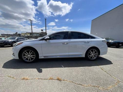Quartz White Pearl 2015 Hyundai SONATA Sport 2.0T