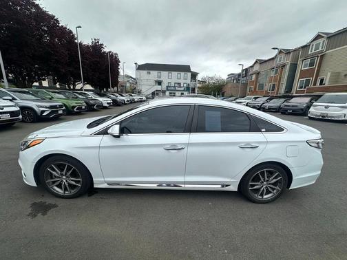Quartz White Pearl 2015 Hyundai SONATA Sport 2.0T