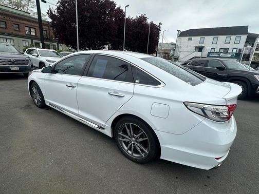 Quartz White Pearl 2015 Hyundai SONATA Sport 2.0T