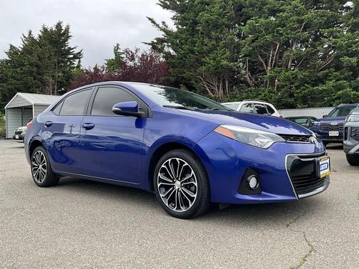 Blue Crush Metallic 2016 Toyota Corolla S Plus