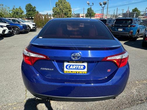 Blue Crush Metallic 2016 Toyota Corolla S Plus