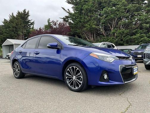 Blue Crush Metallic 2016 Toyota Corolla S Plus