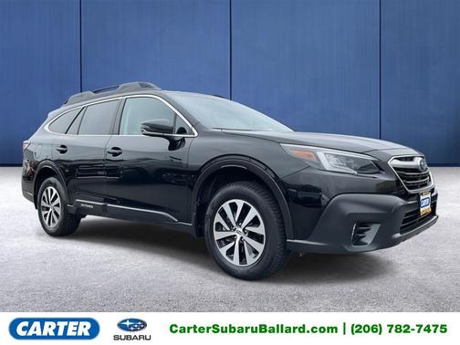 Crystal Black Silica 2020 Subaru Outback Premium