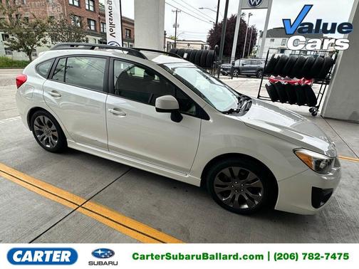 Satin White Pearl 2014 Subaru Impreza 2.0i Sport Premium