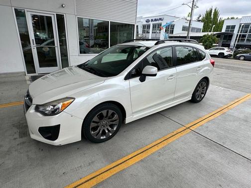 Satin White Pearl 2014 Subaru Impreza 2.0i Sport Premium