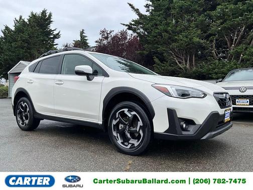 Crystal White Pearl 2021 Subaru Crosstrek Limited