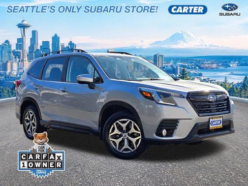 Ice Silver Metallic 2023 Subaru Forester Premium