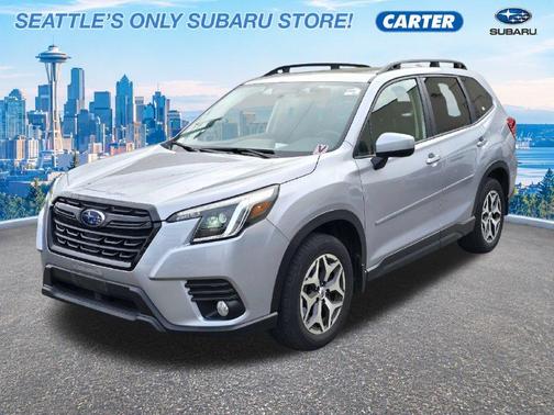 Ice Silver Metallic 2023 Subaru Forester Premium