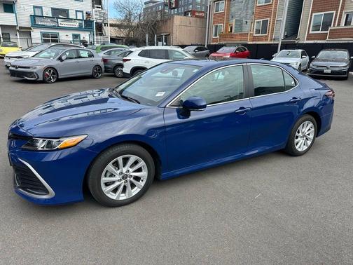 Blue 2023 Toyota Camry LE
