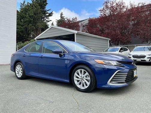 Blue 2023 Toyota Camry LE