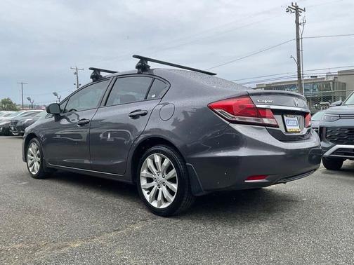 Modern Steel Metallic 2015 Honda Civic EX-L