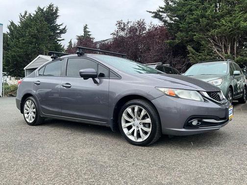 Modern Steel Metallic 2015 Honda Civic EX-L