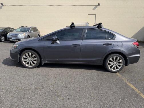 Modern Steel Metallic 2015 Honda Civic EX-L