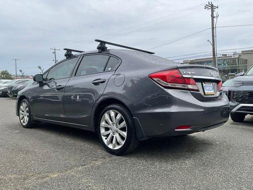 Modern Steel Metallic 2015 Honda Civic EX-L