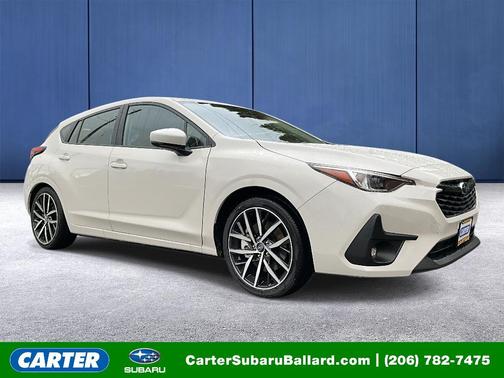 Crystal White Pearl 2026 Subaru Impreza Sport