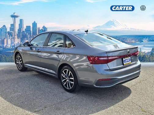 Platinum Gray Metallic 2025 Volkswagen Jetta 1.5T SE