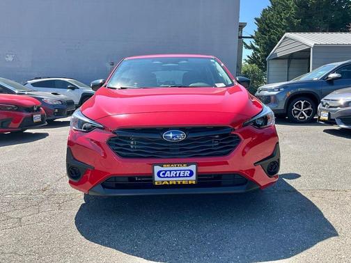 Pure Red 2025 Subaru Impreza Base