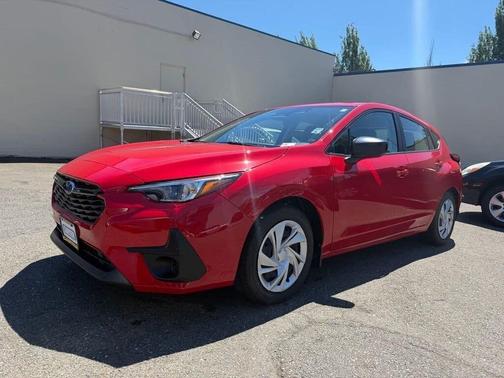 Pure Red 2025 Subaru Impreza Base