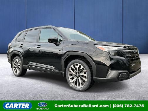 Crystal Black Silica 2026 Subaru Forester Touring
