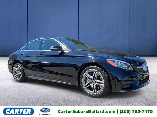 Obsidian Black Metallic 2020 Mercedes-Benz C-Class C 300 4MATIC
