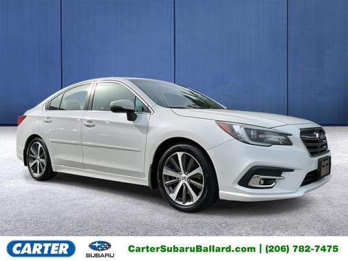 Crystal White Pearl 2019 Subaru Legacy 3.6R Limited